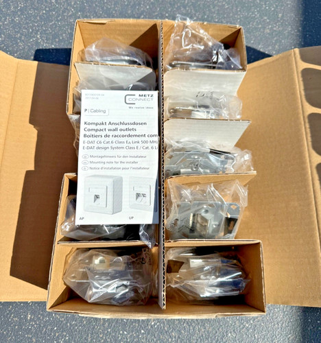 Netzwerkdose 10x metz connect