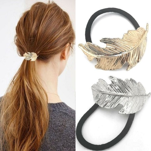 Metall feder haargummi - metall-feder,