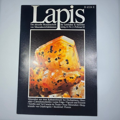 Lapis mineralien magazin - mineralien-magazin, jahr