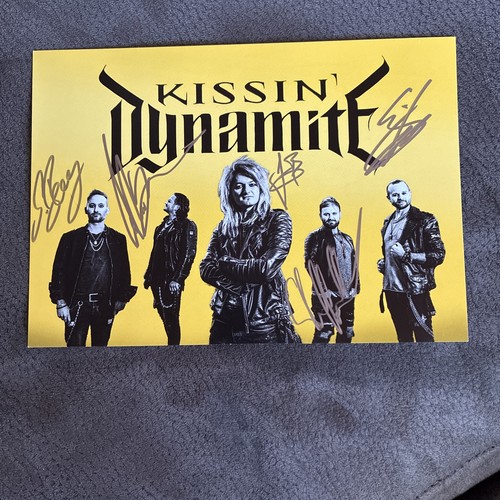 Autogrammkarte kissin - autogrammkarte, kissin‘
