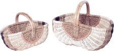 Rattankorb henkelkorb - rattankorb,