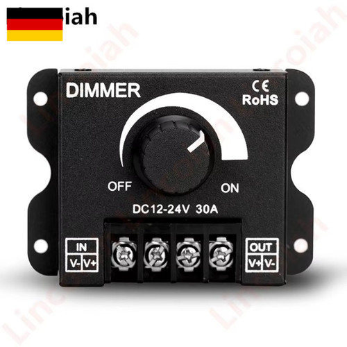 Led dimmer 12v 24v 30a - led,