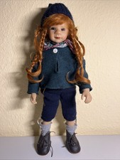 Götz 370-12 Künstlerpuppe Vinyl Susi Eimer 33 cm