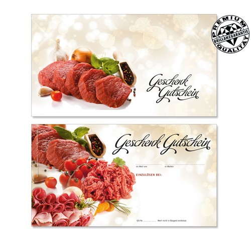 Gutscheinkarten standard - gutscheinkarten, "standard"