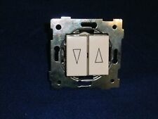 Merten Jalousie Rollo UP Taster  mit Wippen Neu NOS älteres Baujahr Steckklemmen