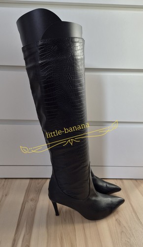 Lady high heel stiefel kroko - high,