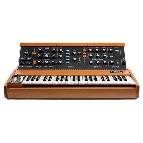 Moog minimoog model mahogany - moog,