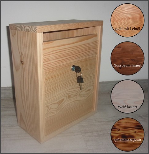 Briefkasten holzbriefkasten - briefkasten,