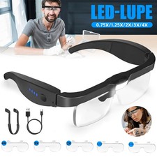 Kopflupe Lupenbrille