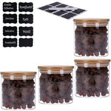 Vorratsgläser 4er Set Glas