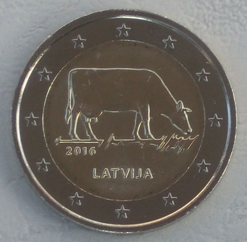 Euro gedenkmünze lettland - gedenkmünze,