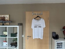 Gucci T Shirt L Logo Print