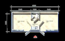 Bürocontainer WC Küche Baucontainer Wohncontainer Verkaufscontainer Container