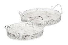 dekoratives Tablett rund im