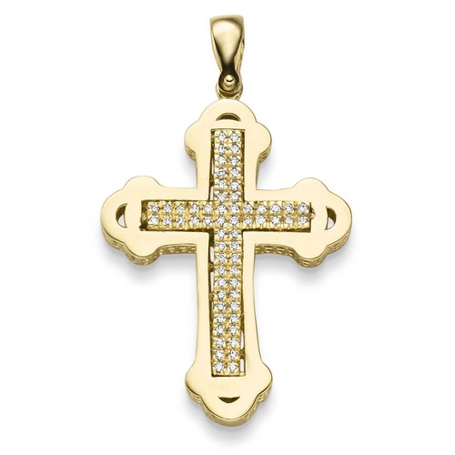 Anhänger kreuz 5x26mm - 44,5x26mm, 585