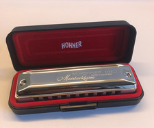 Hohner 580 Meisterklasse C-Dur Mundharmonika – Made in Germany – mit Etui