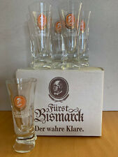 6 x Fürst Bismarck Shot Glas