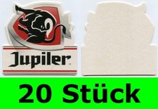 20 Stück Bierdeckel Jupiler Brauerei Piedboeuf Belgien Bar Party Theke Tresen
