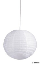 Rabalux 4894 Dekoleuchte Rice, Papier, weiß, rund, Innen, ø300mm