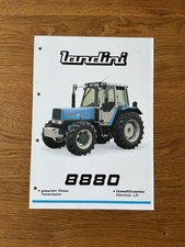 Orig. LANDINI 8880 Prospekt Brochure Traktor Schlepper Bulldog Landmaschine D2