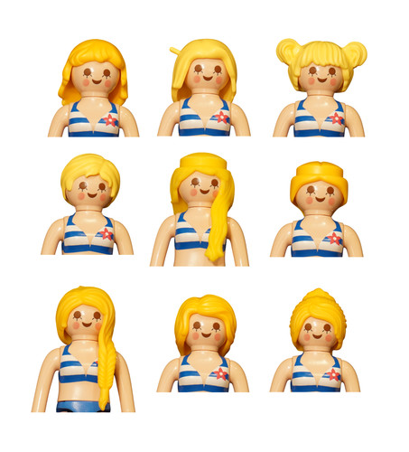 Playmobil haare frau blond - playmobil,