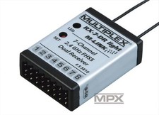 Multiplex 2.4 GHz Empfänger RX7 DR Light M-LINK - nur 10 Gramm  2,4GHZ