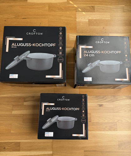 Crofton aluguss kochtopf set - aluguss,