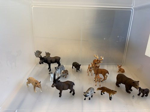 Schleich waldtiere luchs elch - waldtiere,