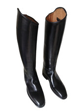 KÖNIGS Reitstiefel KInder schwarz Gr. 34 1/2  W29 H41 Lack Leder NEU %%% UVP199€