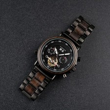 Männer Holz Edelstahl