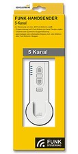 Schellenberg Funk-Handsender 5-Kanal Art Rollladen Fernbedienung weiß TOP NEU