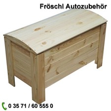 große Holz natur Truhe für