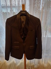 Slim fit satin smoking - fit,