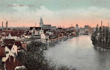 Calbe (Saale) Panorama gl
