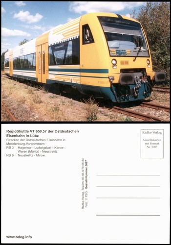 Regioshuttle 650 der - vt, 650.57