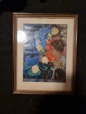 Frau unter den Blumen  von Odilon Redon. Gemälde von Claude Monet mit dem l "Mme