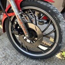 YAMAHA RD80 LC2 FELGE REIFEN VORNE RIM FRONT 30W Original