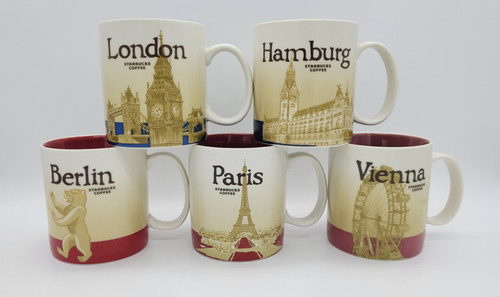 5er set starbucks global city - set,