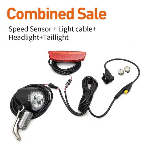Electric bike headlight tail - electric,