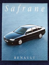 Renault Safrane Prospekt 1995