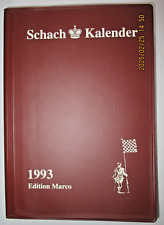 Schach Kalender  1993 Edition Marco