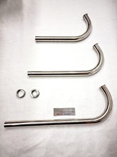 Krümmer Edelstahl - SR1, SR2, SR2E - poliert - 500 400 320 mm - erhöhte Stärke