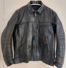 Furygan Motorrad Lederjacke schwarz