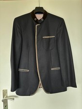 Lodenfrey Janker S. Gampern Janker Trachtenmode Herren - dunkelblau - Gr. 48 