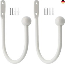 2 Stück Raffhalter Metall