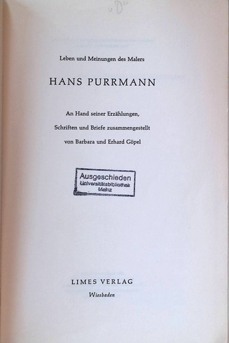 Leben und meinungen des malers - meinungen,