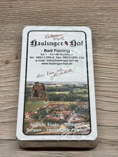 Haslinger Hof, Schafkopfkarten, Spielkarten, Brauerei, neu OVP Folie