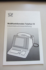 Inbetriebsnahmeanleitung Deutsche Telekom / Post Multifunktionales Telefon 12
