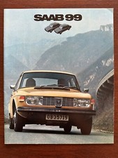 Prospekt / brochure Saab 99 MY
