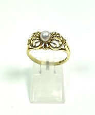 Goldring mit perle gold 585 - mit,